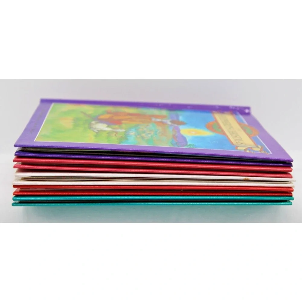 1992 Christmas Pop-up Books Lot of 5 Hard Cover Treasury Collection Vintage